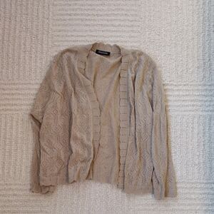 Notations Beige Knit Sweater